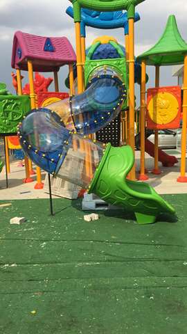 Grenada Kids wooden play equipment