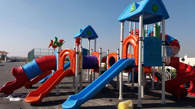 Samoa Kids outdoor playground equipment